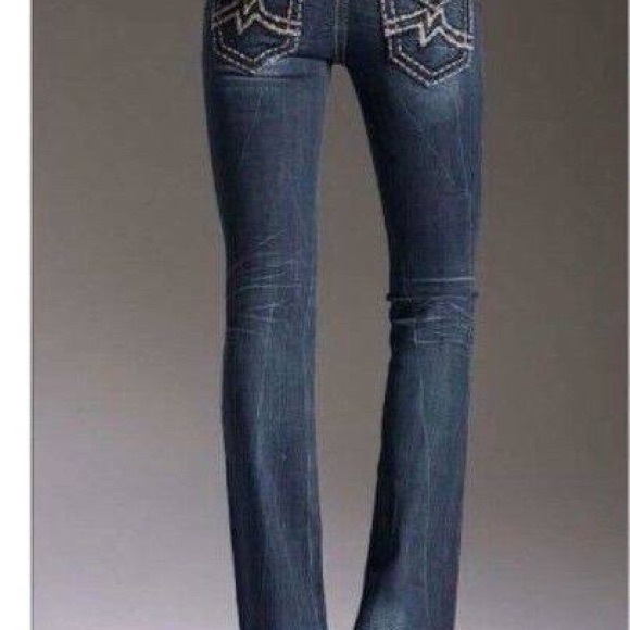 Miss me Irene Boot Cut Jeans Size 27 - Picture 2 of 9